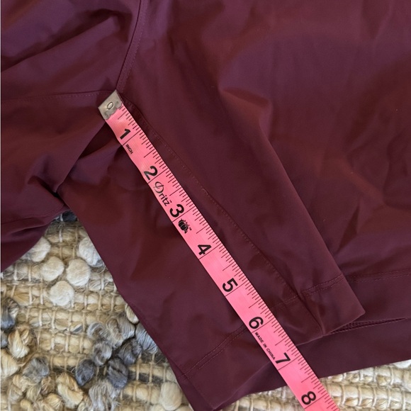 Fabletics Maroon Drawstring Shorts - Picture 3 of 3